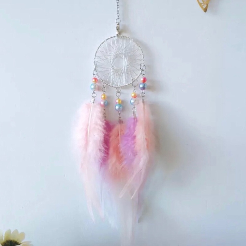 Pastel Pink Dreamcatcher